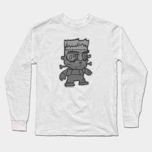 Frankenstein B&W Long Sleeve T-Shirt